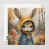 お洒落Bunny Dreams: Sweet Greetings 🌙Digital シーズンカード (正面/裏面)