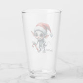 お洒落Candy Caveeとのクリスマス小妖精や小人。 タンブラーグラス (裏面)