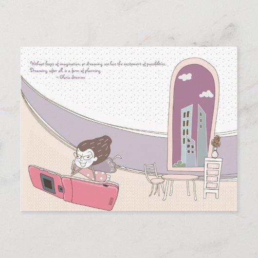 お洒落Dreamscape 6はがき ポストカード (正面)