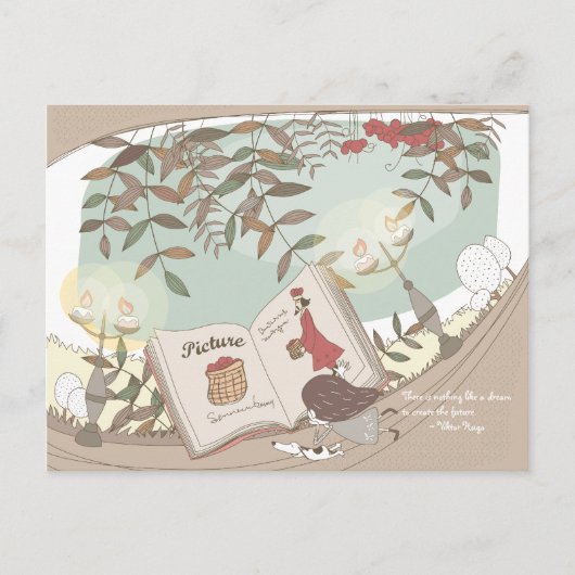 お洒落Dreamscape 9はがき ポストカード (正面)