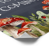 お洒落Enchanted Makroom Thankさん来は ポスター (角)