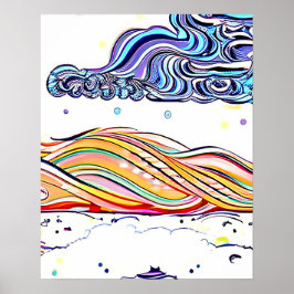 お洒落KAPITI ISLAND NZポスター ポスター