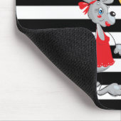 お洒落Mouses – 私は常にあなたを選ぶ、ストライプ マウスパッド (コーナー)