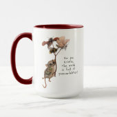 お洒落Possum MothとBee Kid's Farewell Card マグカップ (左)