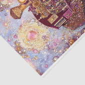 お洒落Steampunk Train, Mosaic DH5R Decompage 薄葉紙 (詳細)