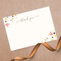 お洒落Thank You紙吹雪署名スクリプト