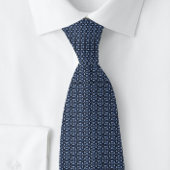 お洒落Two Tone Blue Business モダン ネクタイ