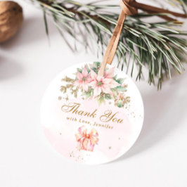 お洒落Winter Onederland Christmas Thank you フェイバータグ