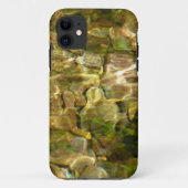 お湯からの水春緑 – 金ゴールド自然 Case-Mate iPhoneケース (裏面)