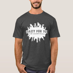 お熱狂する客様：新しいガーシュウィンミュージカル Tシャツ
