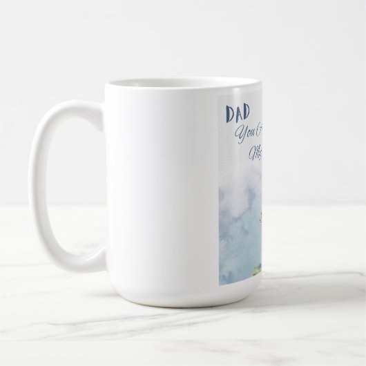 お父さんあなたは僕のヒーロー コーヒーマグカップ (左)