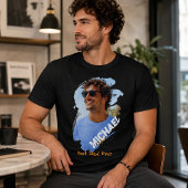 お父さんいつまでも最高!カスタムフォト父の日ギフト Tシャツ