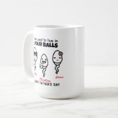 お父さんおめでとう コーヒーマグカップ (正面左)