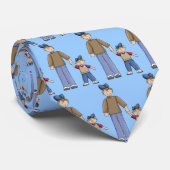 お父さんおよび私タイ ネクタイ (ロール)