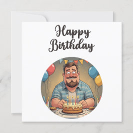 お父さんお誕生日おめでとう Funny カード