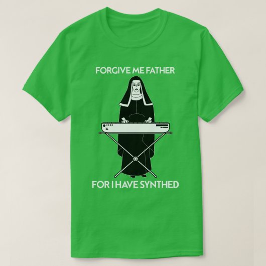 お父さんがお前と結婚したのを許してくれ Tシャツ (デザイン正面)