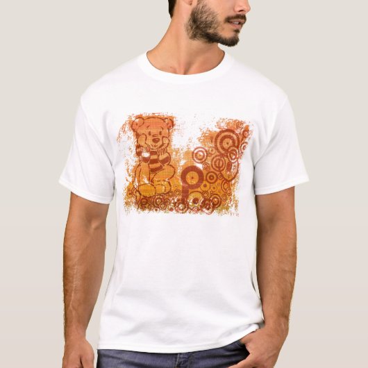 お父さんくま Tシャツ (正面)