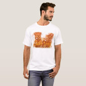 お父さんくま Tシャツ (正面フル)