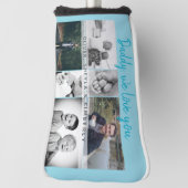 お父さんと子供と家族のパパコラージュ ゴルフヘッドカバー (回転90)