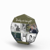 お父さんと子供と家族のパパコラージュ フォトブロック (右)