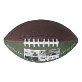 お父さんと子供と家族のパパ写真コラージュ アメリカンフットボール (正面)