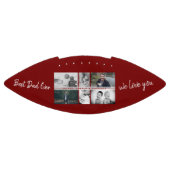 お父さんと子供と家族のパパ写真コラージュ アメリカンフットボール (パネル)