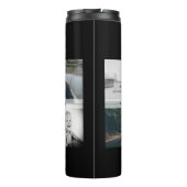 お父さんと子供と家族のパパ写真コラージュ タンブラー (裏面)