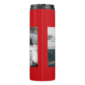 お父さんと子供と家族のパパ写真コラージュ タンブラー (裏面)