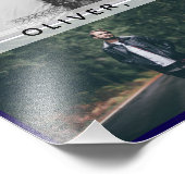 お父さんと子供と家族のパパ写真コラージュ フォトプリント            (角)