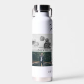 お父さんと子供と家族パパ6 Photo Collage ウォーターボトル (正面)