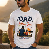 お父さんと小さな息子の永遠の冒険Tシャツ Tシャツ