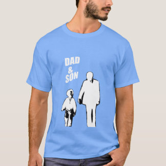 お父さんと息子の友情 Tシャツ