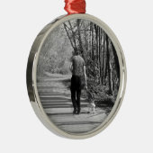 お父さんと歩くこと メタルオーナメント (右)