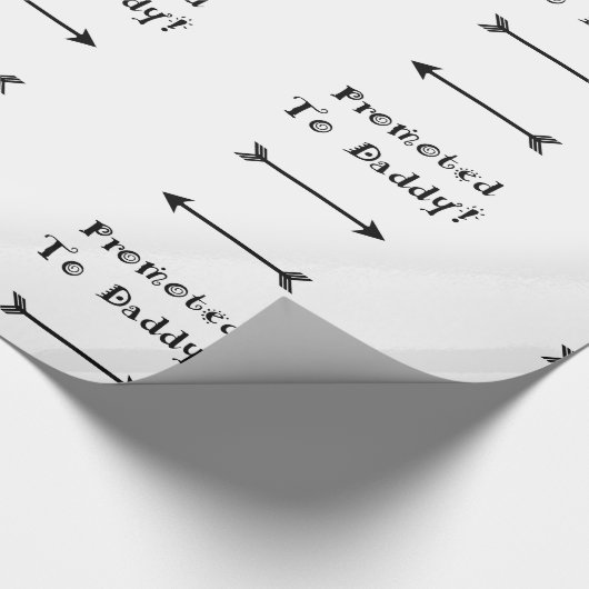 -お父さんに促進される採用して下さい養育関係-新しいパパ ラッピングペーパー (角)