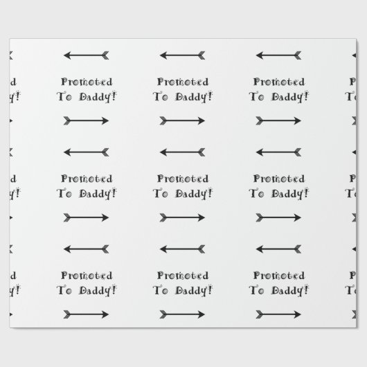 -お父さんに促進される採用して下さい養育関係-新しいパパ ラッピングペーパー (フラット)