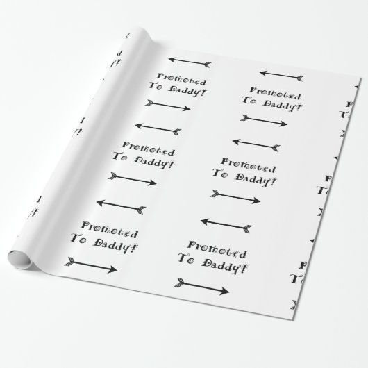 -お父さんに促進される採用して下さい養育関係-新しいパパ ラッピングペーパー (アンロールド)