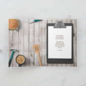 お父さんに最適なデザイン | 世界で一つだけのダークグリーティングカード カード (内部)