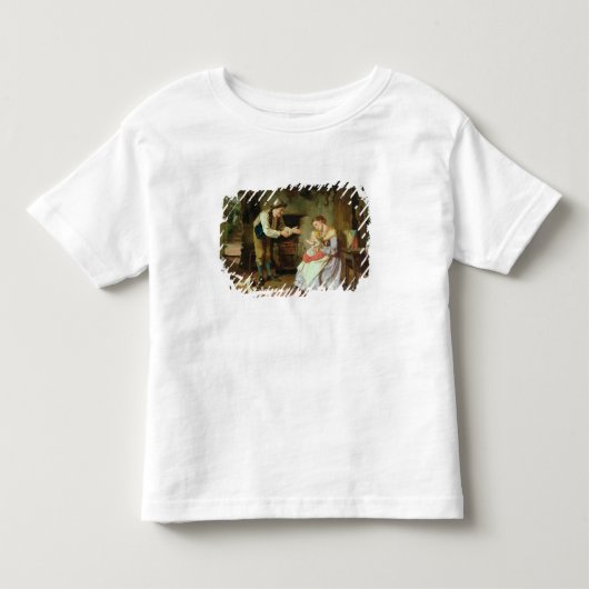 お父さんに来られる トドラーTシャツ (正面)