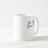 お父さんに聞いてね 面白いママデザイン コーヒーマグカップ (正面右)