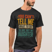 お父さんに逆らうな Tシャツ (正面)