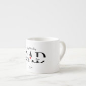 お父さんのお父さんのお子さんのお名前つき – エスプレッソカップ (正面右)