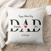 お父さんのお父さんのお子さんのお名前つき –  クッション (ブランケット)