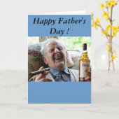 お父さんのお爺さん！ カード (黄色い花)