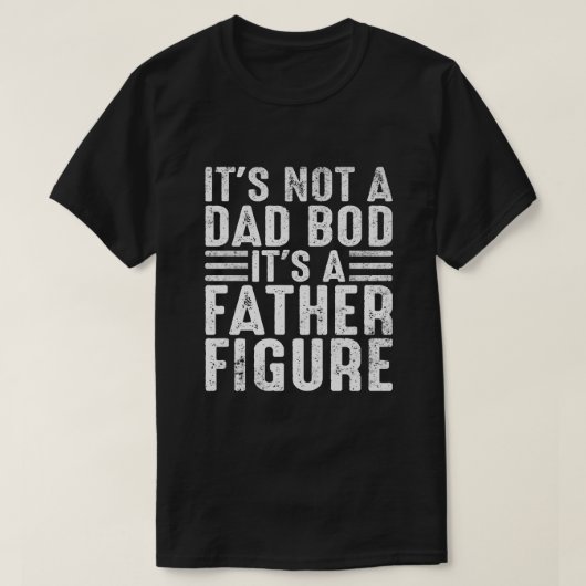 お父さんのお腹はお父さんだから Tシャツ (デザイン正面)