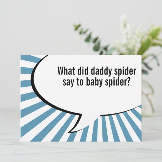 お父さんのくもの冗談 招待状 (スタンド正面)