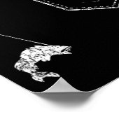 お父さんのための面白い釣り人釣りポケットTシャツ ポスター (角)