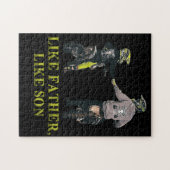 『お父さんのようなソン・モトクロス・ダート・バイク』 ジグソーパズル (横)