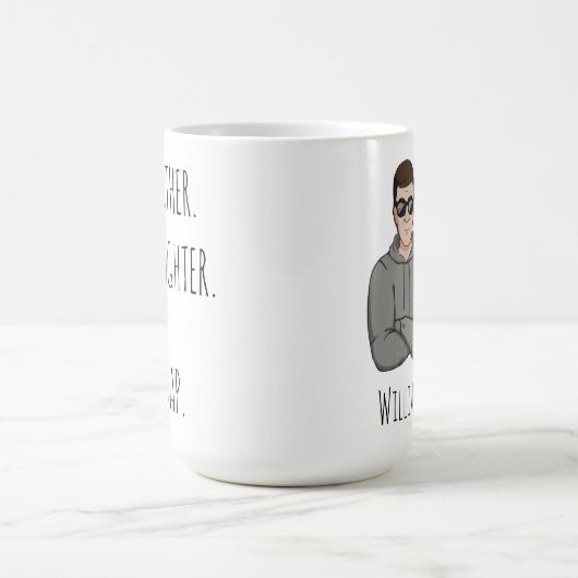 お父さんのように娘ああ家族のためのギフト コーヒーマグカップ (中央)