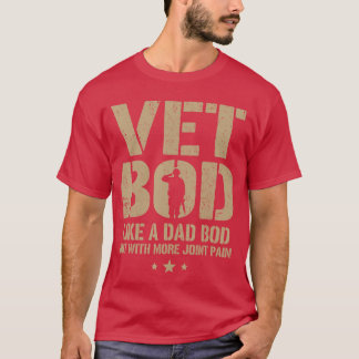 お父さんのようにBODをやろう...でも関節痛はもっとひどい ミリタリー Tシャツ