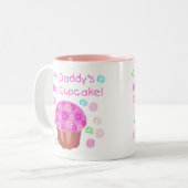 お父さんのカップケーキ ツートーンマグカップ (正面左)